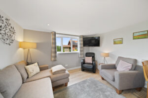 Open plan living area